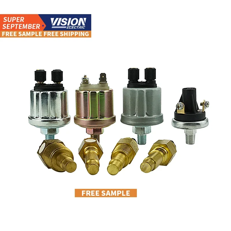 1/8 NPT 0-10 Bar Engine Sender VDO Oil Pressure Sensor With Warning Contact 360-081-032-014C
1/8 NPT 0-10 Bar Engine Sender VDO Oil Pressure Sensor With Warning Contact 360-081-032-014C
