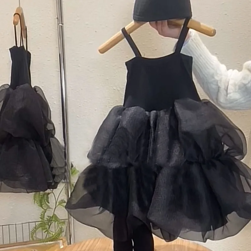 Korean Children's Clothing 2025 Girls' Dress Stylish and Fashion Children's Mesh Fluffy Vest Skirt Little Girls' Camisole
Korean Children's Clothing 2025 Girls' Dress Stylish and Fashion Children's Mesh Fluffy Vest Skirt Little Girls' Camisole