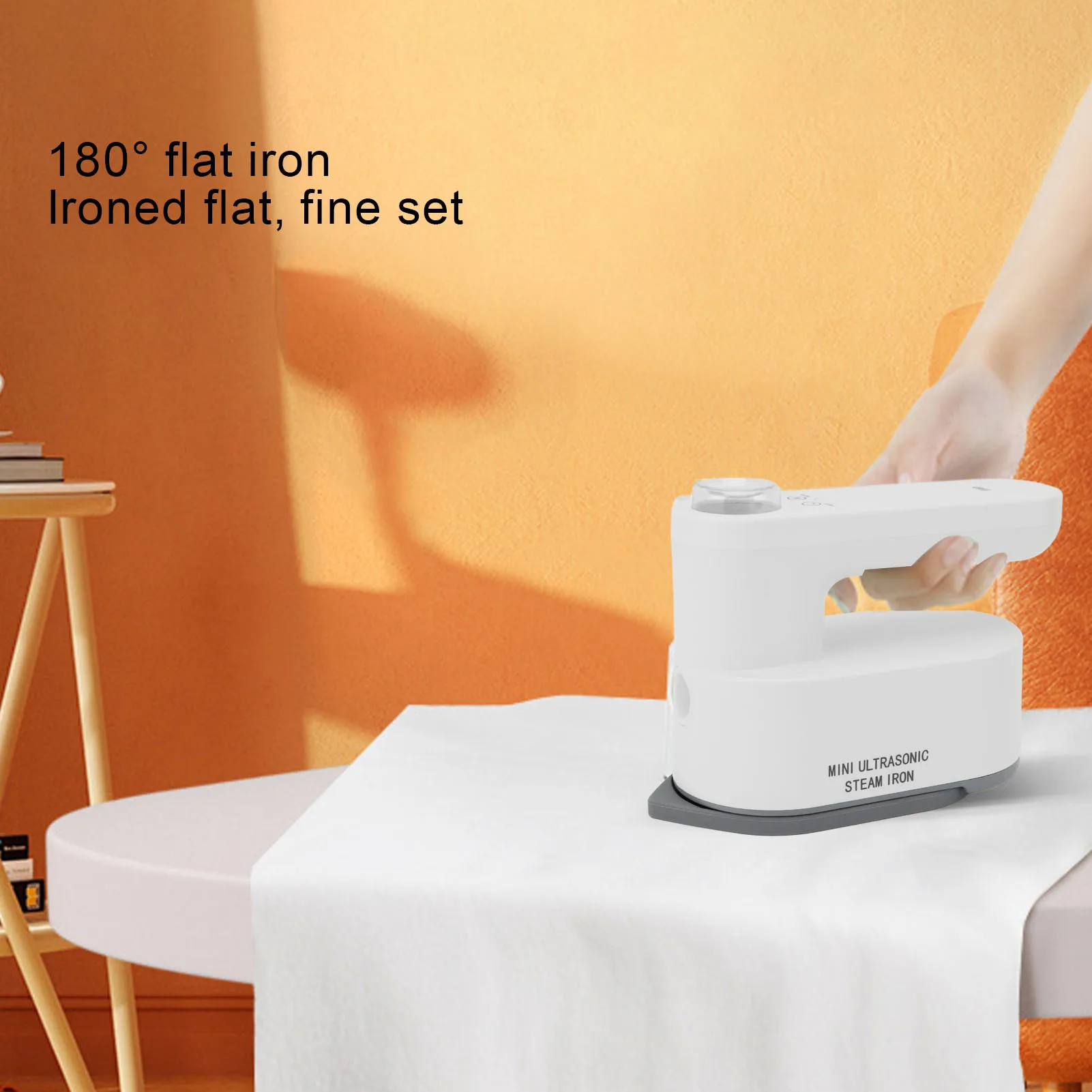 Small Electric Iron Portable Electric Iron Rechargeable Space Saving Dry Wet Steam High Efficiency with Storage Bag for Clothes
Small Electric Iron Portable Electric Iron Rechargeable Space Saving Dry Wet Steam High Efficiency with Storage Bag for Clothes
