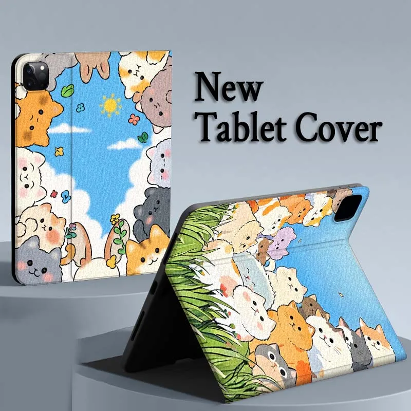 Healing Cute Style Cat Theme Case For iPad Air Mini Pro 7 6 5 9.7 11 10.5 12.9 Automatic Sleep/Wake Tablet
Healing Cute Style Cat Theme Case For iPad Air Mini Pro 7 6 5 9.7 11 10.5 12.9 Automatic Sleep/Wake Tablet