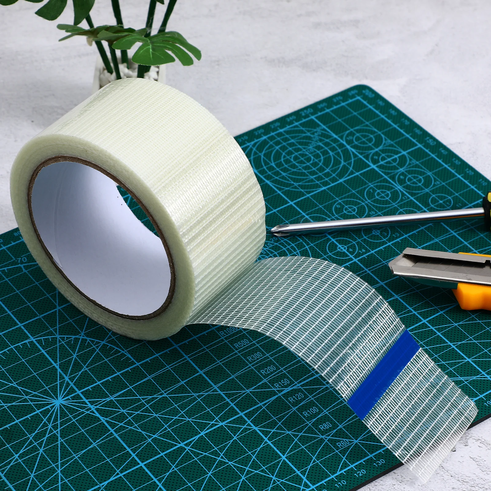 Fiberglass Tape High Strength Wear Resistant Strong Adhesion Versatile Applications Strapping Fixing Sealing Reinforced Packing
Fiberglass Tape High Strength Wear Resistant Strong Adhesion Versatile Applications Strapping Fixing Sealing Reinforced Packing