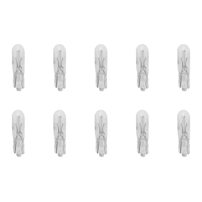50Pcs T5 17 86 206 286 Halogen Bulb Car Instrument Panel Lamp Auto Wedge Dashboard Lamp 1.2W 12V Light Source Warm White
50Pcs T5 17 86 206 286 Halogen Bulb Car Instrument Panel Lamp Auto Wedge Dashboard Lamp 1.2W 12V Light Source Warm White