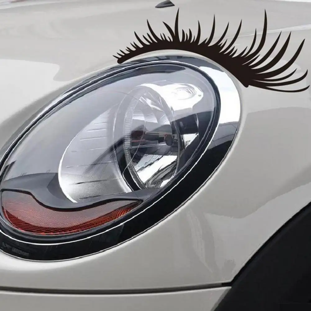 2Pcs Car Eyelashes Stickers Funny Car Headlight Sticker Waterproof Car Stickers Fake Eyelash Decals Vehicle Decoration
2Pcs Car Eyelashes Stickers Funny Car Headlight Sticker Waterproof Car Stickers Fake Eyelash Decals Vehicle Decoration