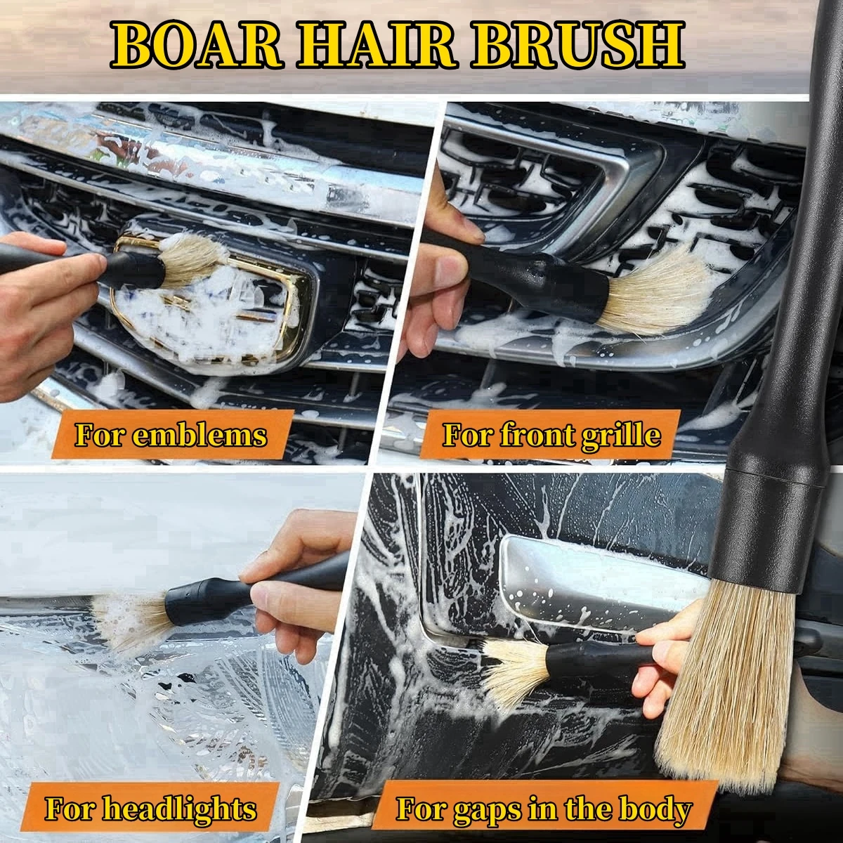 4-5PCS Car Detailing Brush Set Air Conditioning Vent Clean Crevice Sweep Dust Duster Auto Interior with Brush Car Wash Tool Set
4-5PCS Car Detailing Brush Set Air Conditioning Vent Clean Crevice Sweep Dust Duster Auto Interior with Brush Car Wash Tool Set
