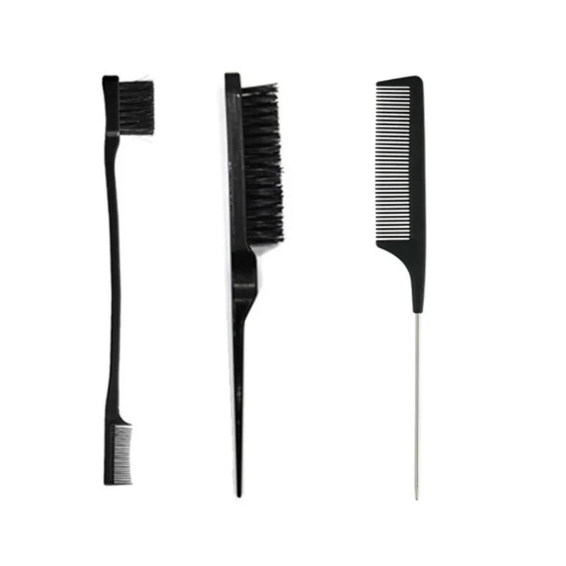 3 Pieces Of Double-sided Edge Control Hair Brush Styling Accessories Combing Accessories Hair Styling Hair Styling Section Comb
3 Pieces Of Double-sided Edge Control Hair Brush Styling Accessories Combing Accessories Hair Styling Hair Styling Section Comb