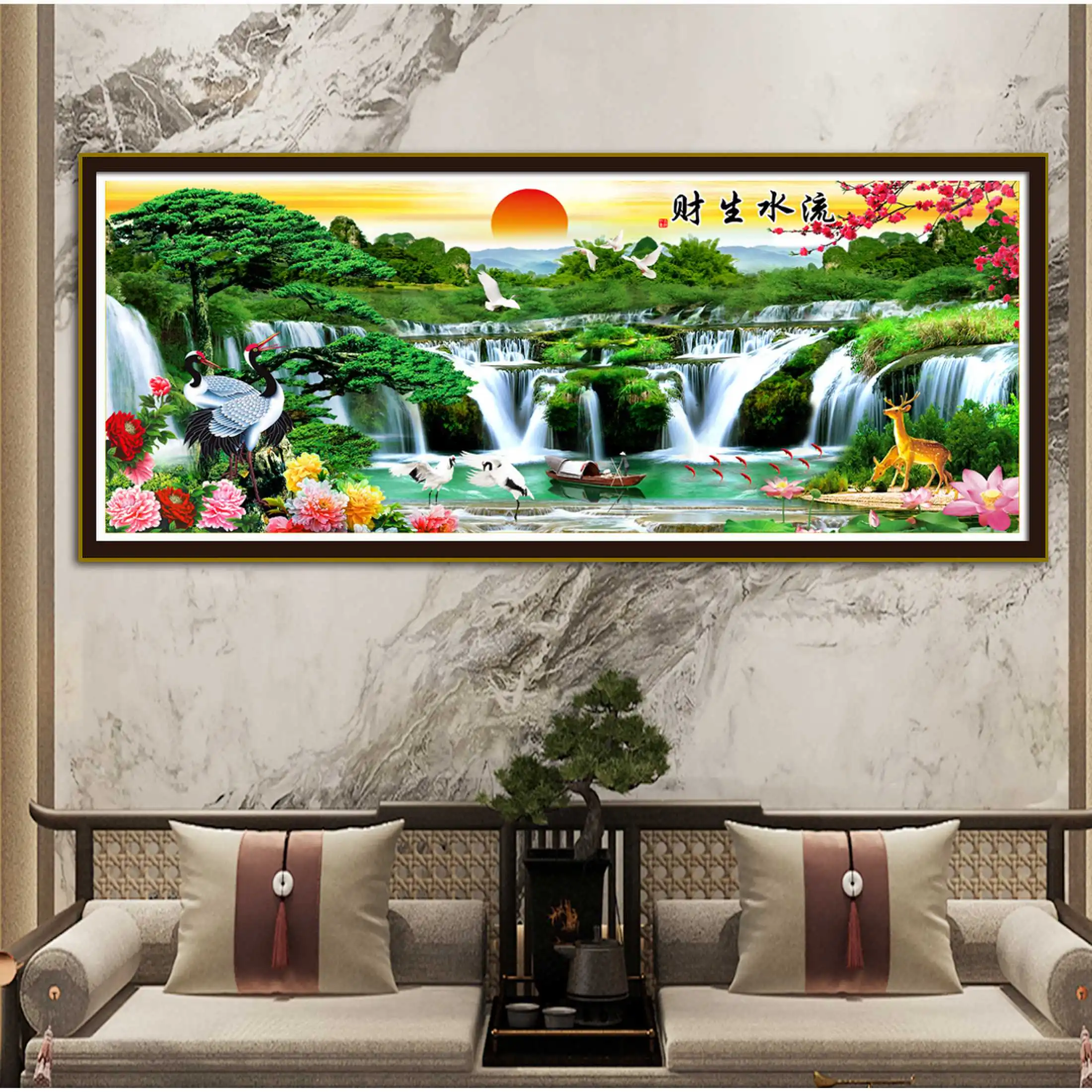 Printed Cross Stitch Set, Handmade DIY Simple Crafts, Bird Deer Landscape Patterns, Living Room Decoration, Hanging Paintings
Printed Cross Stitch Set, Handmade DIY Simple Crafts, Bird Deer Landscape Patterns, Living Room Decoration, Hanging Paintings