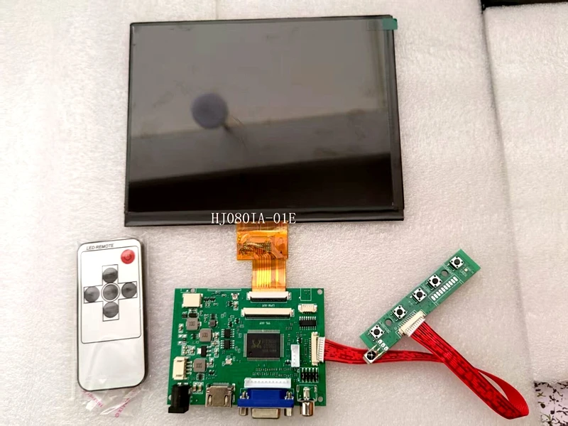 HJ080IA-01E 8 Inch 1024*768 HDMI-Compatible VGA AV Control Driver Board LCD Display For Raspberry Pi
HJ080IA-01E 8 Inch 1024*768 HDMI-Compatible VGA AV Control Driver Board LCD Display For Raspberry Pi