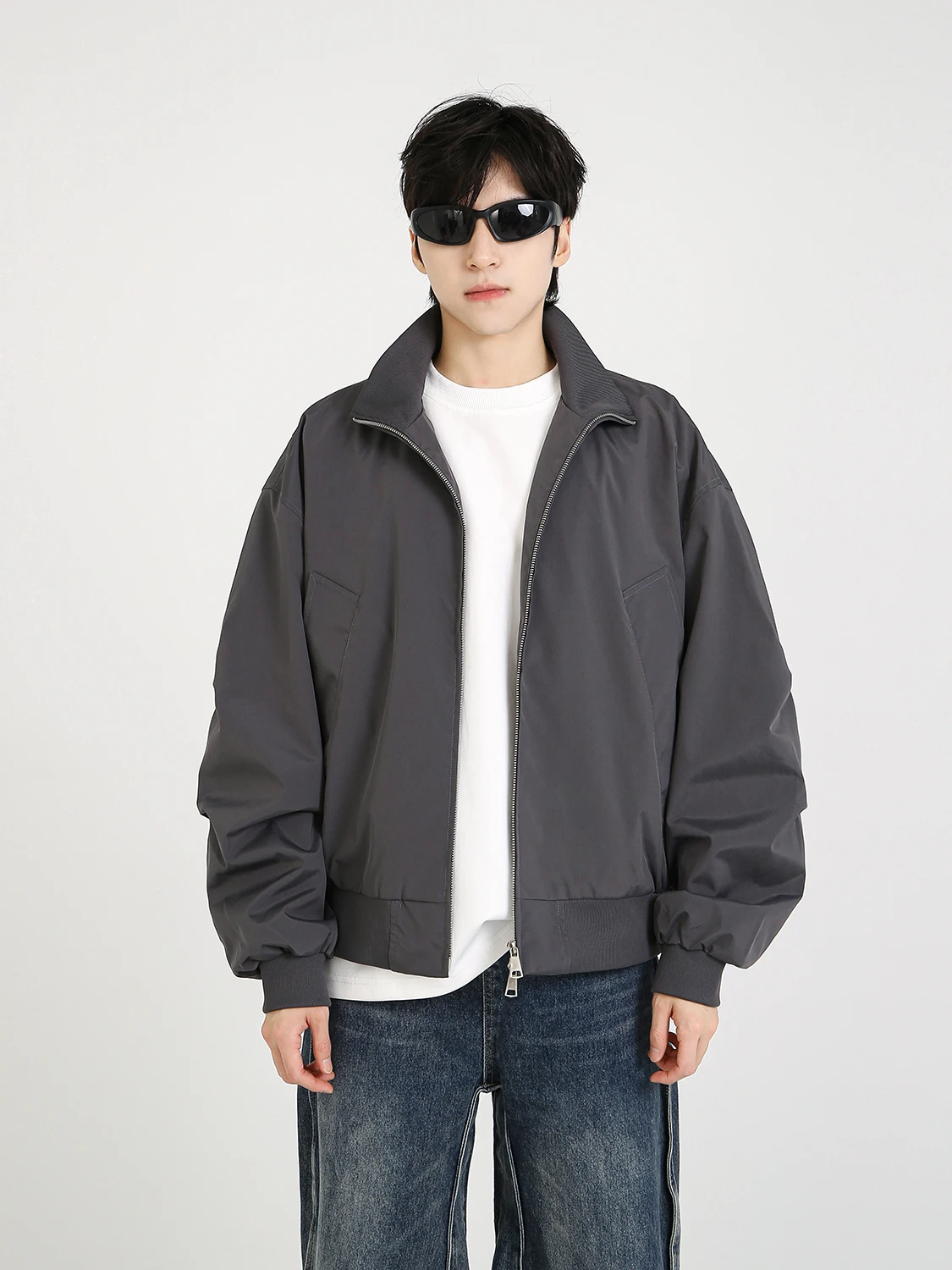 NineteenAutumn American Sle Pilot Jaet ort Воротник-стойка Мужская модная брендовая весна-осень Застежка-молния из полиэфирного волокна
NineteenAutumn American Sle Pilot Jaet ort Воротник-стойка Мужская модная брендовая весна-осень Застежка-молния из полиэфирного волокна