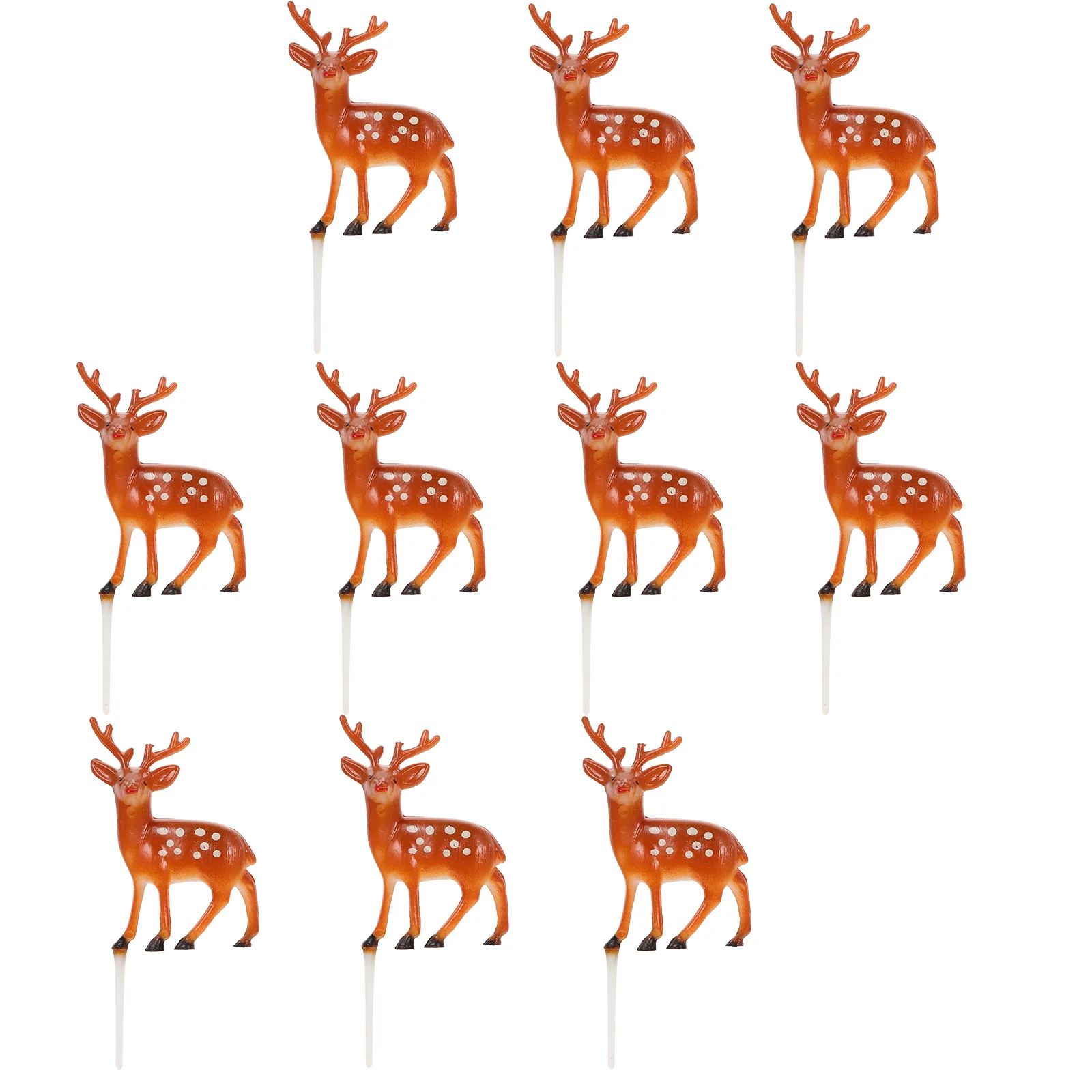 10 Pcs Fondant Christmas Cake Toppers Sika Deer Insert Fruit Cakes Picks Paper Cup Cat Decorating
10 Pcs Fondant Christmas Cake Toppers Sika Deer Insert Fruit Cakes Picks Paper Cup Cat Decorating
