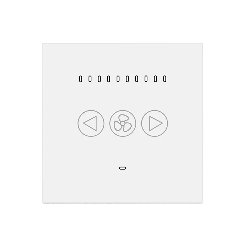 New model wall mounted touch buttons 0-10V ventilation system HRV ERV system fan controller
New model wall mounted touch buttons 0-10V ventilation system HRV ERV system fan controller