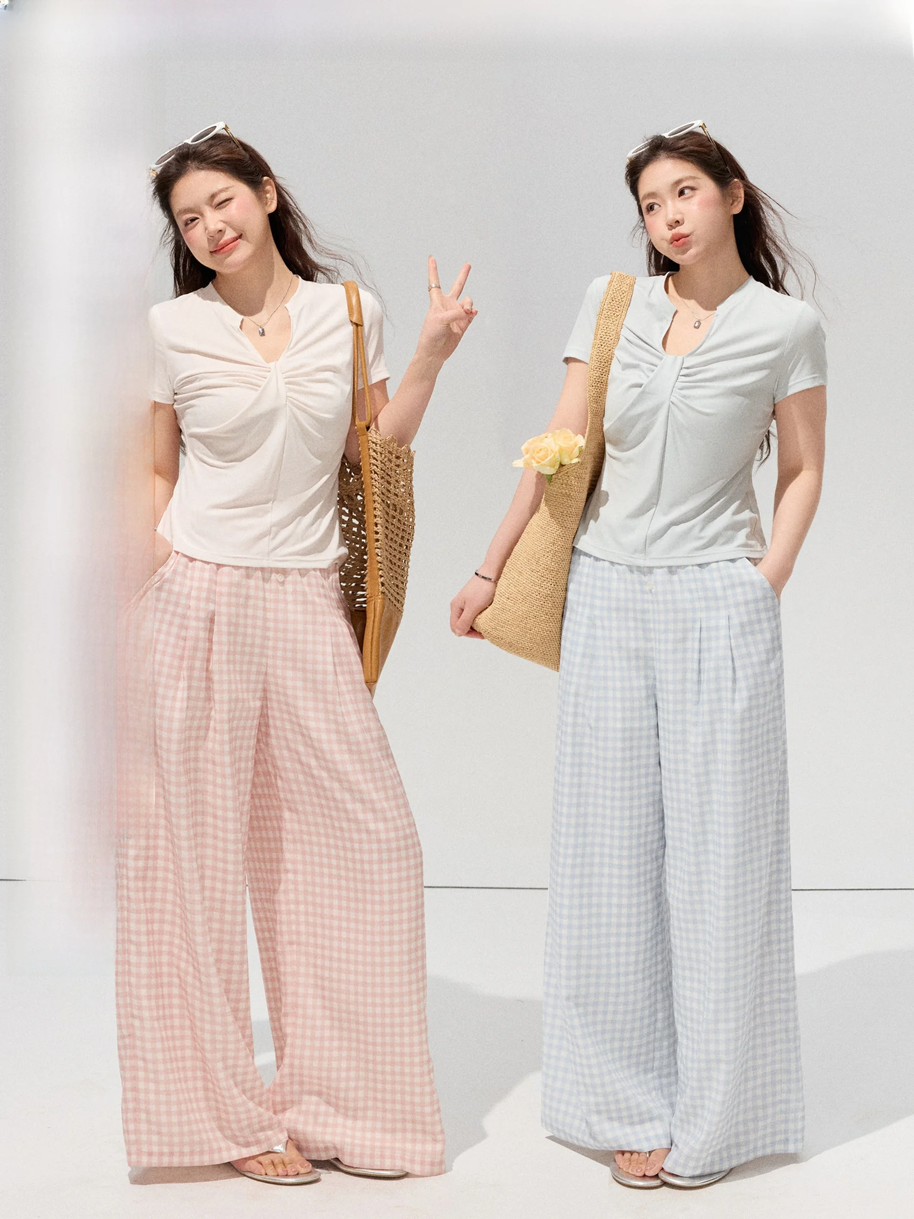 Summer Leisure Floral Lace Waist Straight Leg Pants plus Size Long Trousers Big Size Casual Pants by Jululook Studio
Summer Leisure Floral Lace Waist Straight Leg Pants plus Size Long Trousers Big Size Casual Pants by Jululook Studio