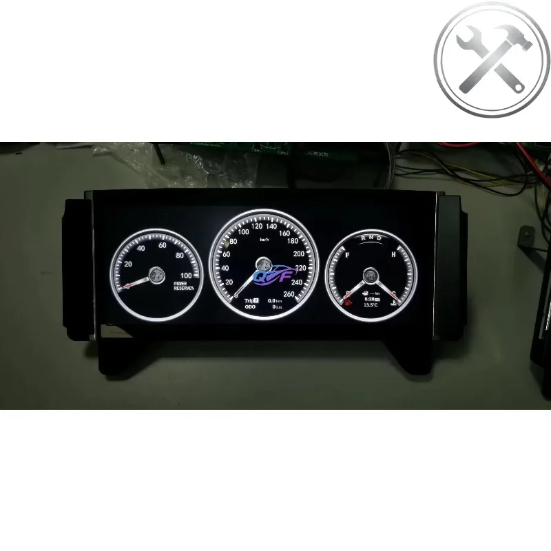 12.3'' LHD RHD Full LCD Digital Virtual Cockpit Dashboard Speedometer Instrument Panel Auto Upgrade for Rolls-Royce Phantom 2004
12.3'' LHD RHD Full LCD Digital Virtual Cockpit Dashboard Speedometer Instrument Panel Auto Upgrade for Rolls-Royce Phantom 2004