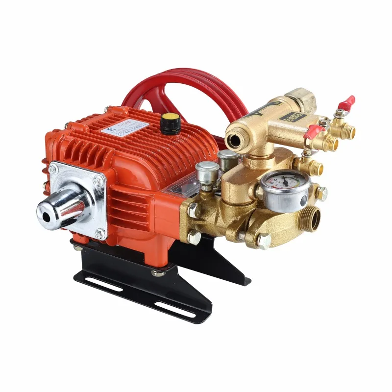 TH-26A automatic pressure relief agricultural high-pressure three cylinder plunger pump ceramic plunger self-priming pump
TH-26A automatic pressure relief agricultural high-pressure three cylinder plunger pump ceramic plunger self-priming pump