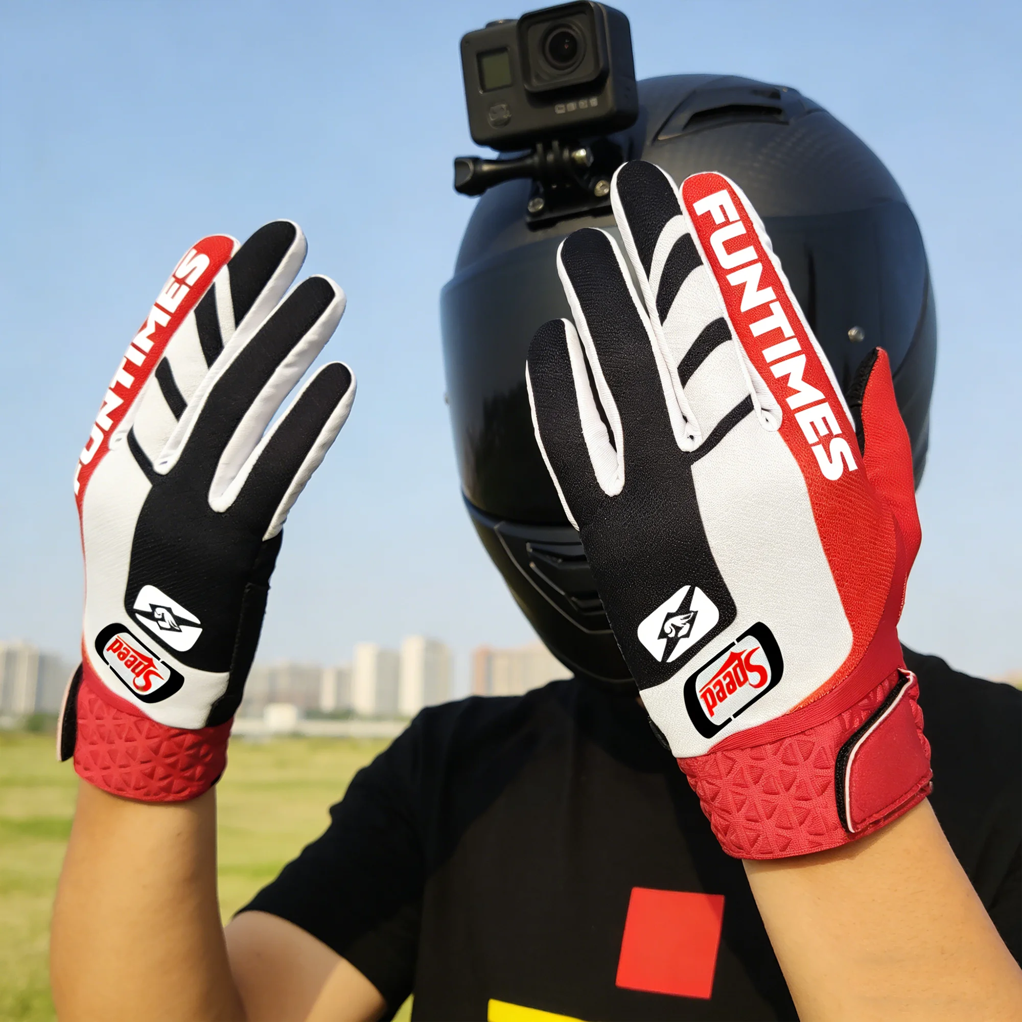 FUNTIMES Совершенно новые уличные велосипедные перчатки с полным пальцем для велосипедов, мотоциклов и бега весной, летом, осени и зимы
FUNTIMES Совершенно новые уличные велосипедные перчатки с полным пальцем для велосипедов, мотоциклов и бега весной, летом, осени и зимы