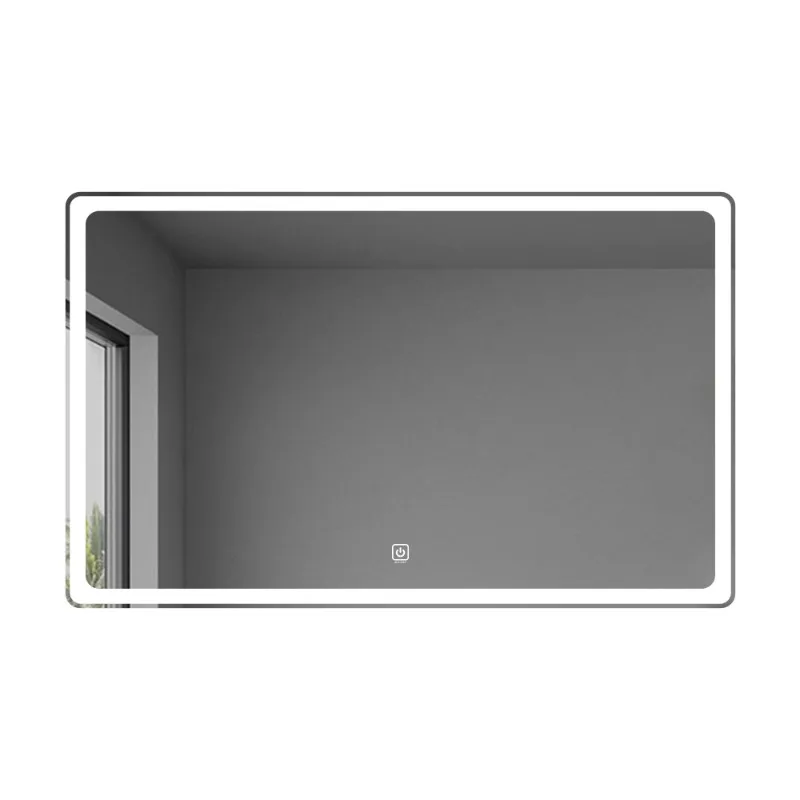 Three-color light, smart LED bathroom mirror, hotel, toilet, anti-fog, square vanity mirror
Three-color light, smart LED bathroom mirror, hotel, toilet, anti-fog, square vanity mirror