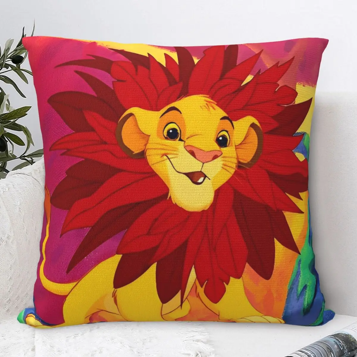 Pillow Case The Lion King Square Pillow Cover Morden Cushion Cover Custom DIY Pillowcases For Wedding Party Home Decor
Pillow Case The Lion King Square Pillow Cover Morden Cushion Cover Custom DIY Pillowcases For Wedding Party Home Decor