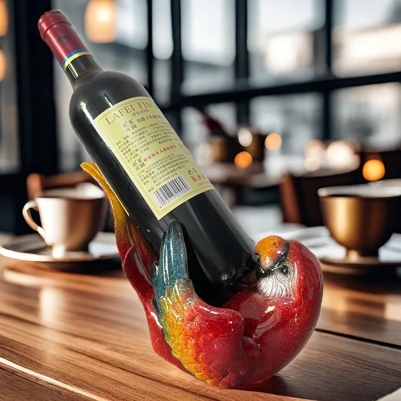 Nordic Creative Resin Parrot Wine Rack Decoration Home Living Room Wine Cabinet Dining Table Small Ornaments, Home Decoration
Nordic Creative Resin Parrot Wine Rack Decoration Home Living Room Wine Cabinet Dining Table Small Ornaments, Home Decoration