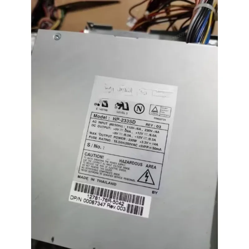 Для блока питания Dell GX100 GX110 GX200 MT NPS-200PB-73 PS-5201-7D Kit
Для блока питания Dell GX100 GX110 GX200 MT NPS-200PB-73 PS-5201-7D Kit