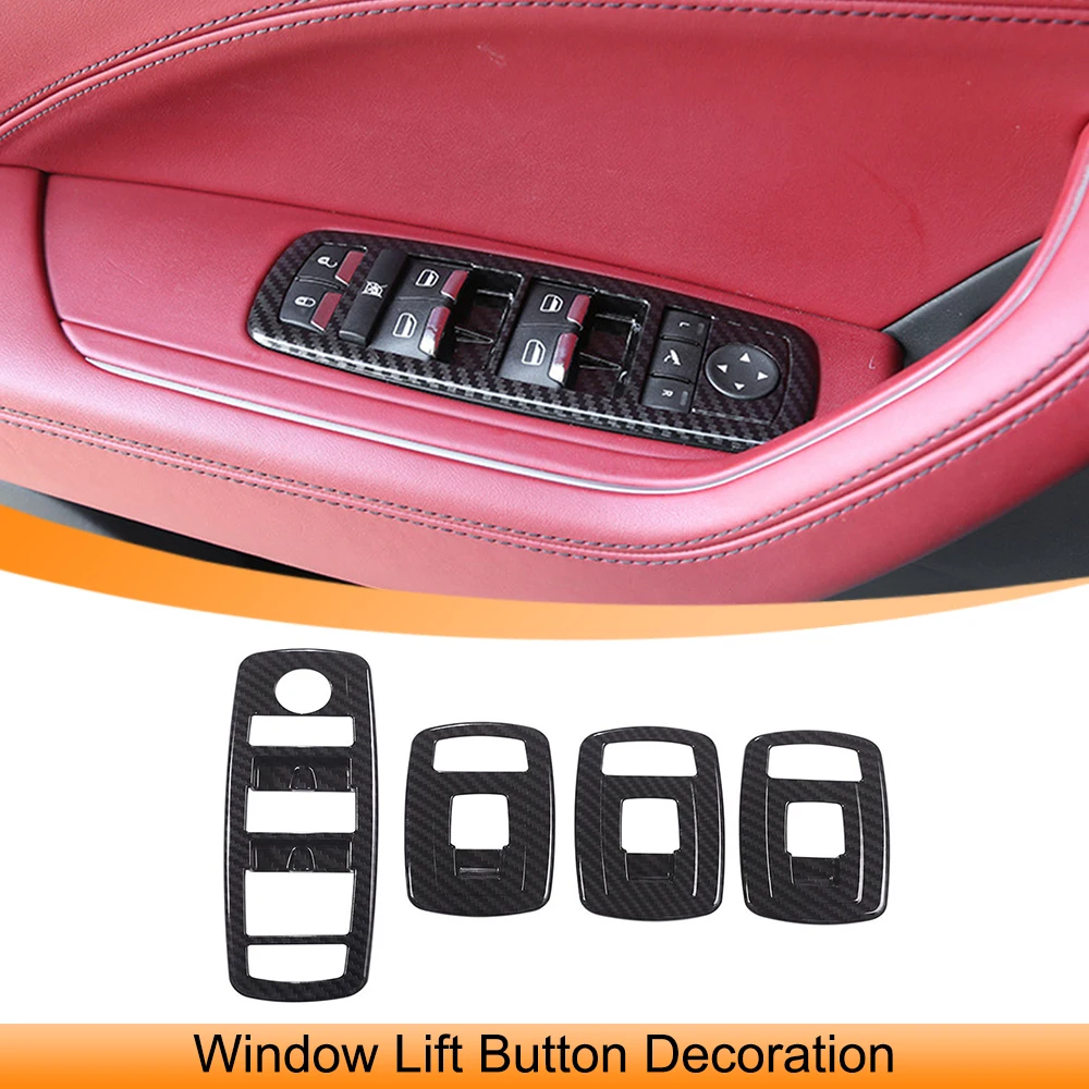 for Maserati Levante 2016-2023 Ghibli 2014-2023 Car Door Window Lift Button Decoration Cover Auto Interior Accessories Moulding
for Maserati Levante 2016-2023 Ghibli 2014-2023 Car Door Window Lift Button Decoration Cover Auto Interior Accessories Moulding