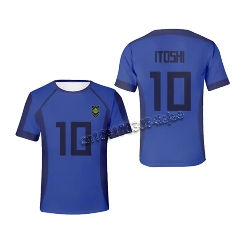Anime Japan Blue Lock Isagi Yoichi Football Shirt Cosplay Hyoma ChiGiri Meguru Bachira T-shirt Original Men's Couple
Anime Japan Blue Lock Isagi Yoichi Football Shirt Cosplay Hyoma ChiGiri Meguru Bachira T-shirt Original Men's Couple