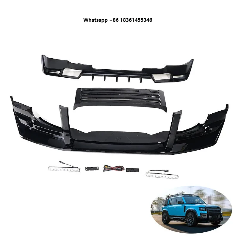For Front Lip Front Grille Rear Diffuser Exhaust Pipes 110 2020+ High Quality PP Plastic Wide Body Kit
For Front Lip Front Grille Rear Diffuser Exhaust Pipes 110 2020+ High Quality PP Plastic Wide Body Kit