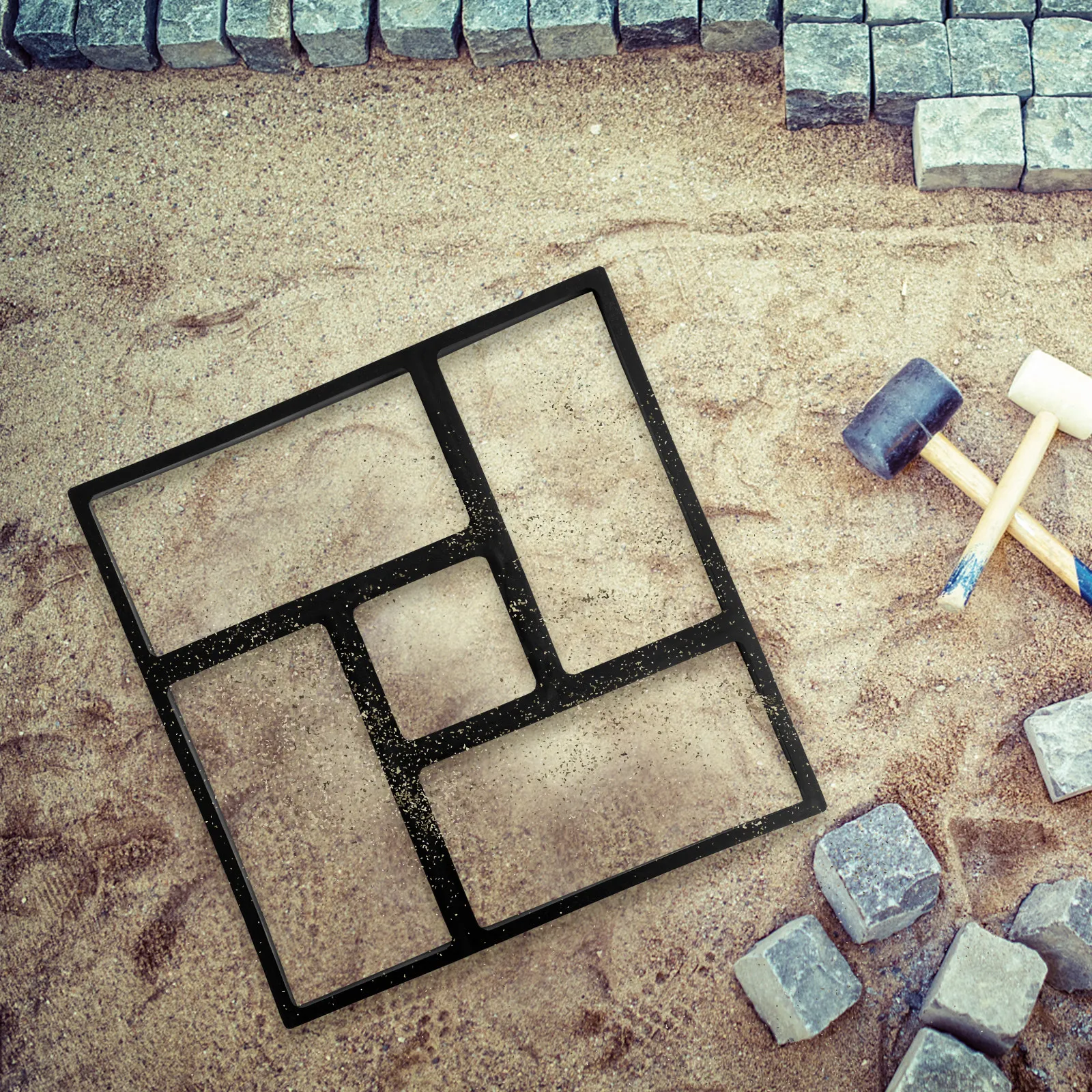 Форма для тротуарной плитки DIY: высококачественная пластиковая форма для создания дорожек, бетонных ступеней и камней для сада и двора
Форма для тротуарной плитки DIY: высококачественная пластиковая форма для создания дорожек, бетонных ступеней и камней для сада и двора