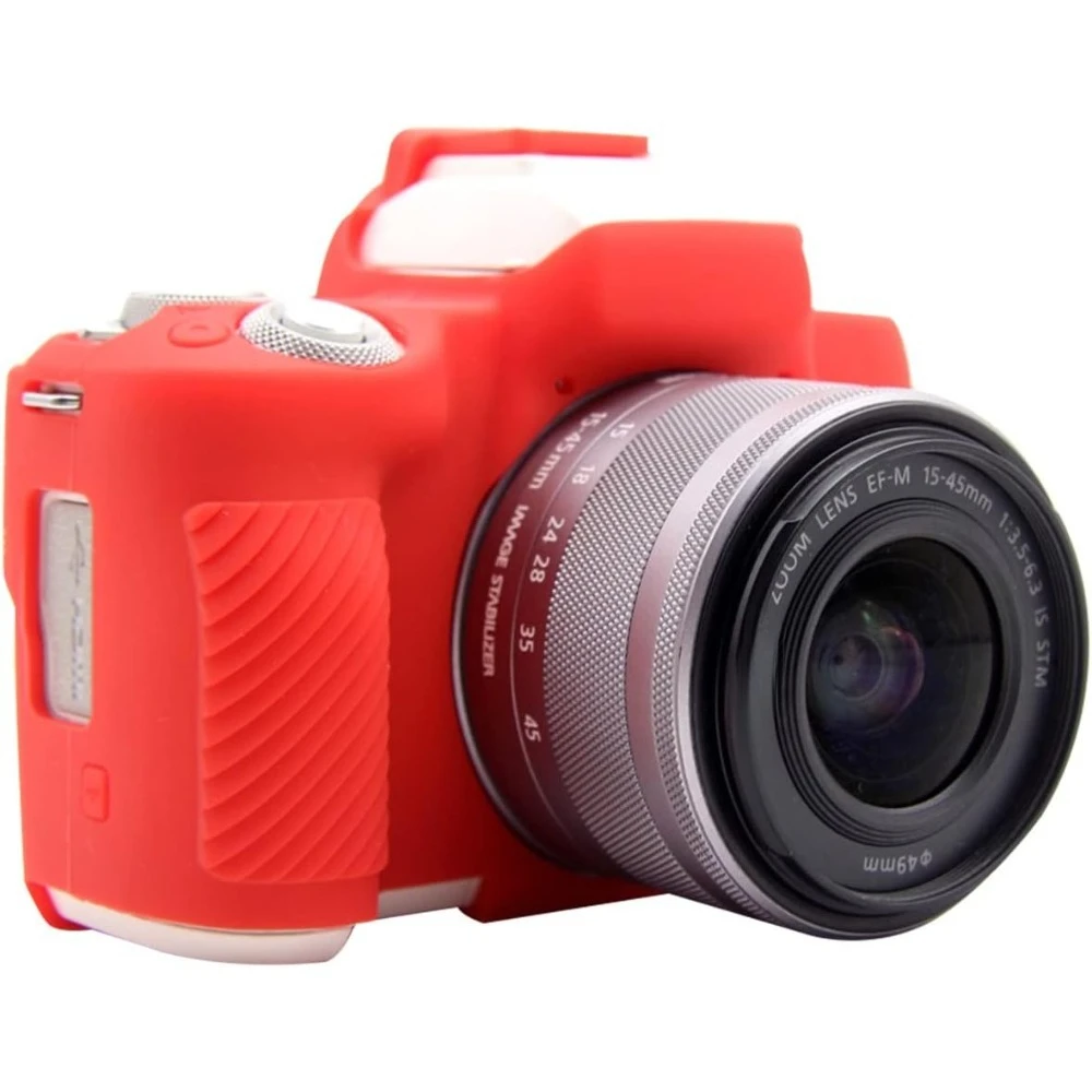 Silicone Cover Camera Sleeve Body Skin Protective Case For Canon M50 M50II + free tempered film
Silicone Cover Camera Sleeve Body Skin Protective Case For Canon M50 M50II + free tempered film