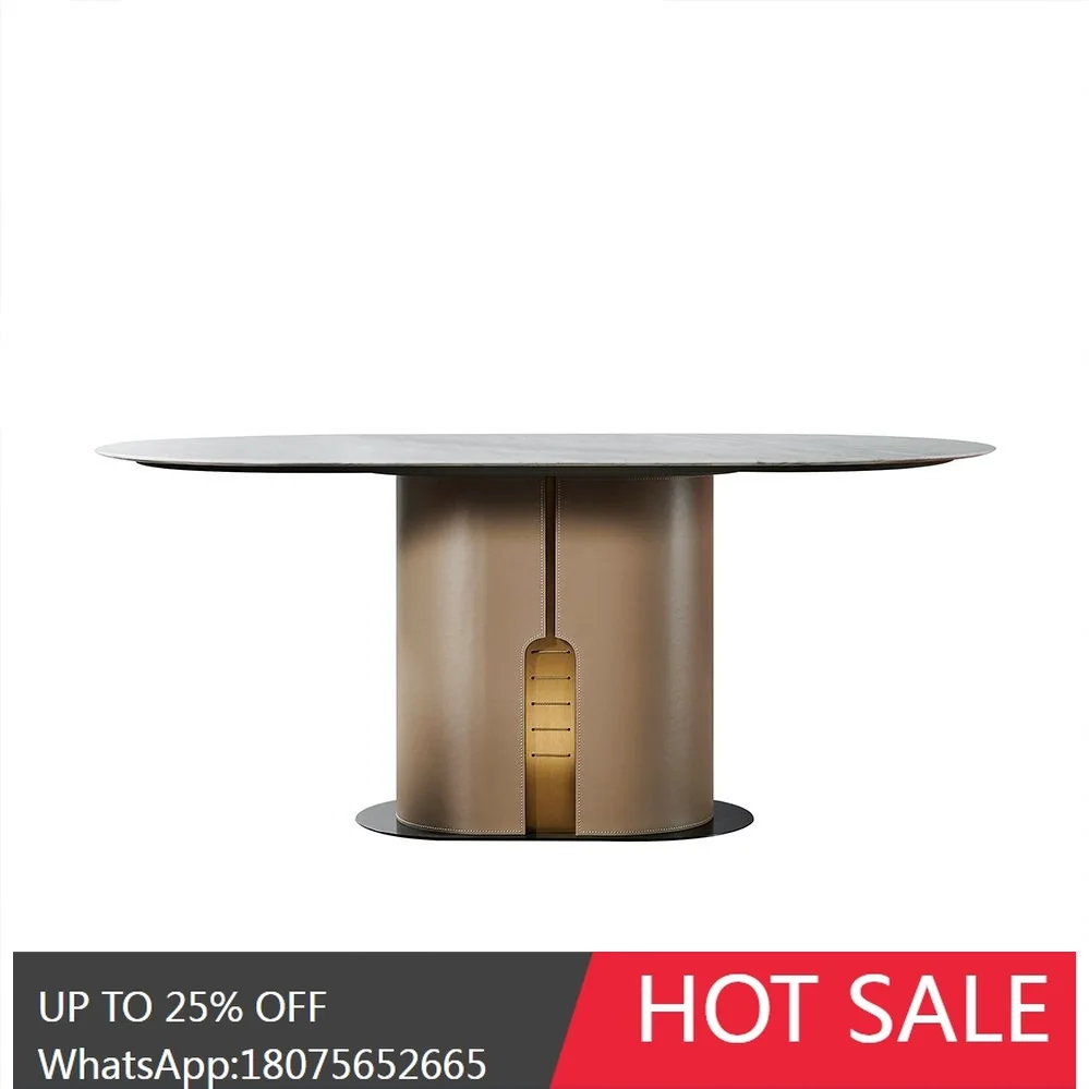 HLZ Natural Marble Dining Table for Home Use, Rectangular, Light Luxury, High-End Feel, High-End Stone Table 
HLZ Natural Marble Dining Table for Home Use, Rectangular, Light Luxury, High-End Feel, High-End Stone Table
