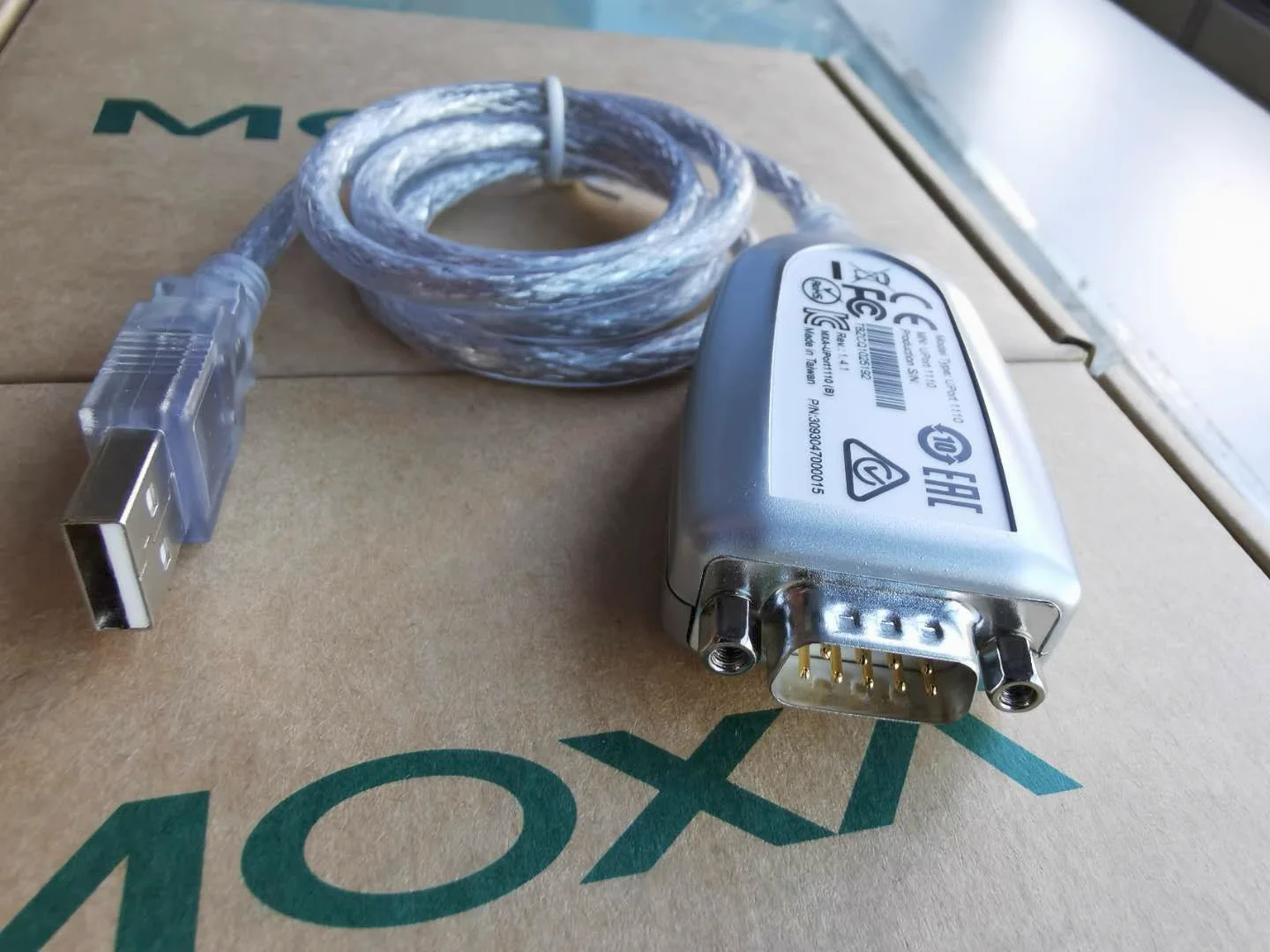 1 шт. новый оригинальный преобразователь MOXA UPORT 1110 USB в RS-232
1 шт. новый оригинальный преобразователь MOXA UPORT 1110 USB в RS-232