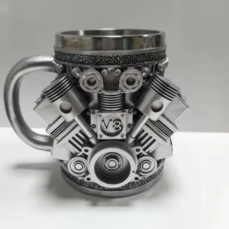Stainless Steel &ResinCup V8 & V6,Engines Design Mug, Durable & Stylish Rust-Proof Coffee Mug for Car Enthusiasts & Novelty Gift
Stainless Steel &ResinCup V8 & V6,Engines Design Mug, Durable & Stylish Rust-Proof Coffee Mug for Car Enthusiasts & Novelty Gift