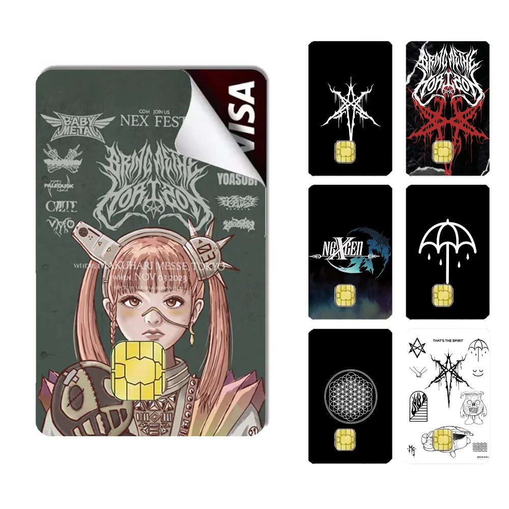 B-Bring Me the H-HorizonS Stickers Cartoon Credit Card Visa Debit Bank Charge Card Bus Metro Waterproof Sticker Decal Decoration
B-Bring Me the H-HorizonS Stickers Cartoon Credit Card Visa Debit Bank Charge Card Bus Metro Waterproof Sticker Decal Decoration