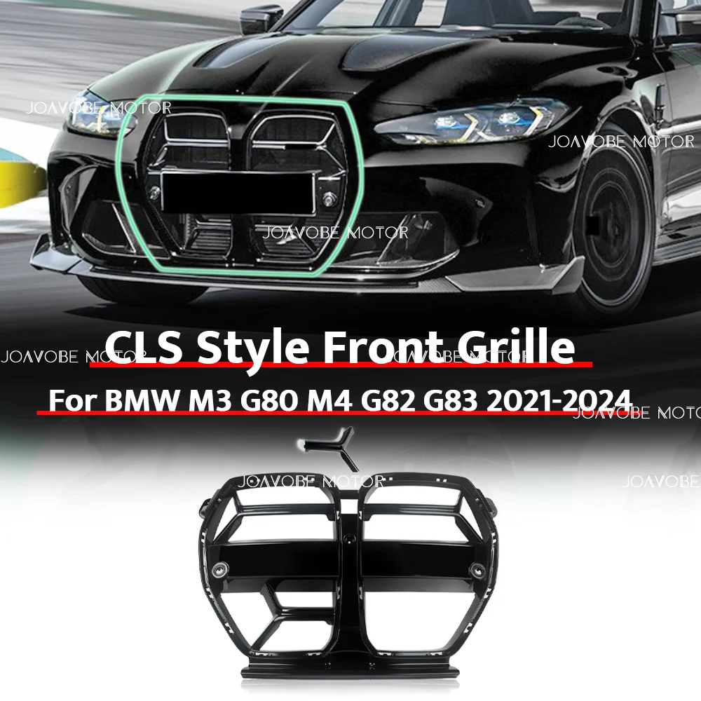 Glossy Black CLS Style Front Bumper Grille For BMW M3 G80 M4 G82 G83 2021-2024
Glossy Black CLS Style Front Bumper Grille For BMW M3 G80 M4 G82 G83 2021-2024