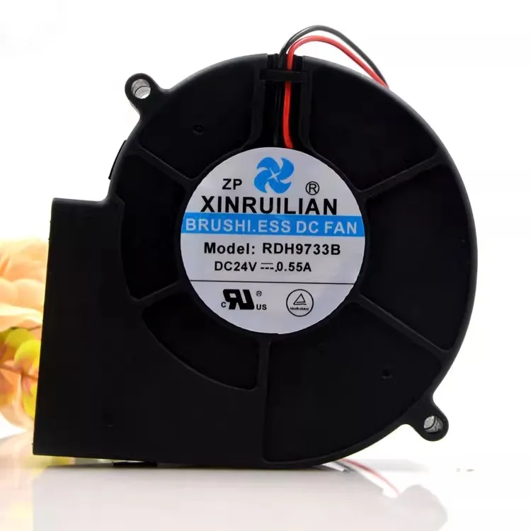 Free shipping original RDH9733B 24V 0.55A 9CM 9733 2-wire turbo cooling fan
Free shipping original RDH9733B 24V 0.55A 9CM 9733 2-wire turbo cooling fan