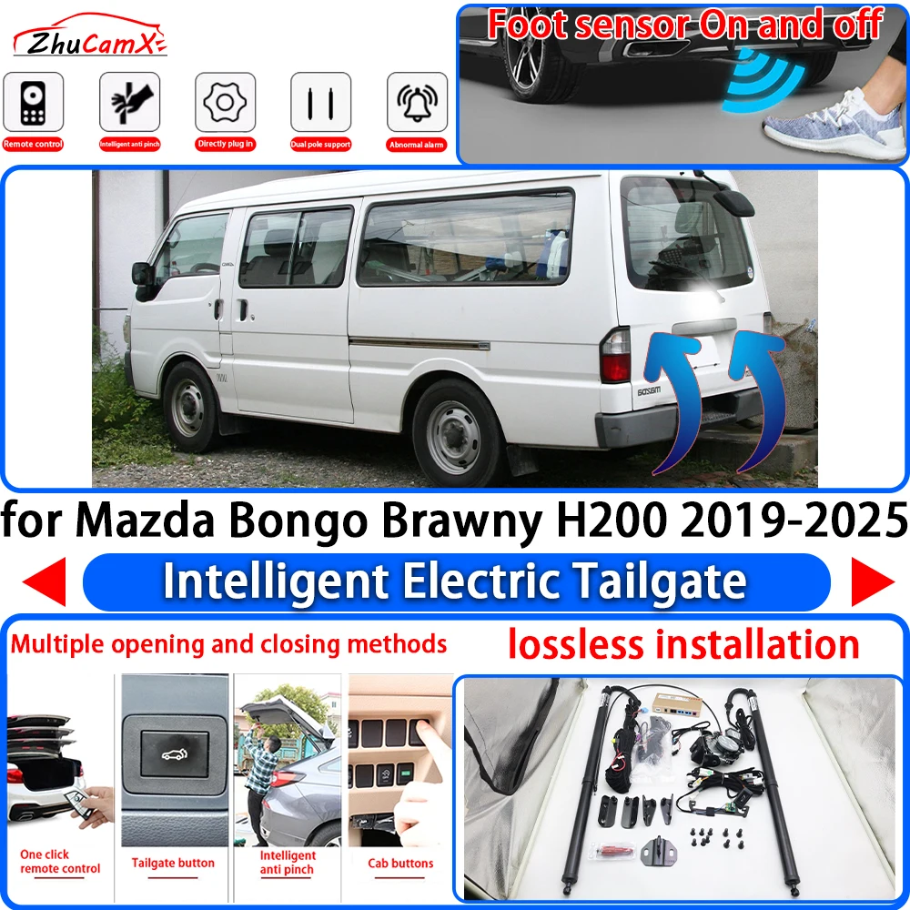 for Mazda Bongo Brawny H200 2019-2025 OEM Power Liftgate Trunk Electric Suction Tailgate Intelligent Tail Gate Lift Strut System
for Mazda Bongo Brawny H200 2019-2025 OEM Power Liftgate Trunk Electric Suction Tailgate Intelligent Tail Gate Lift Strut System