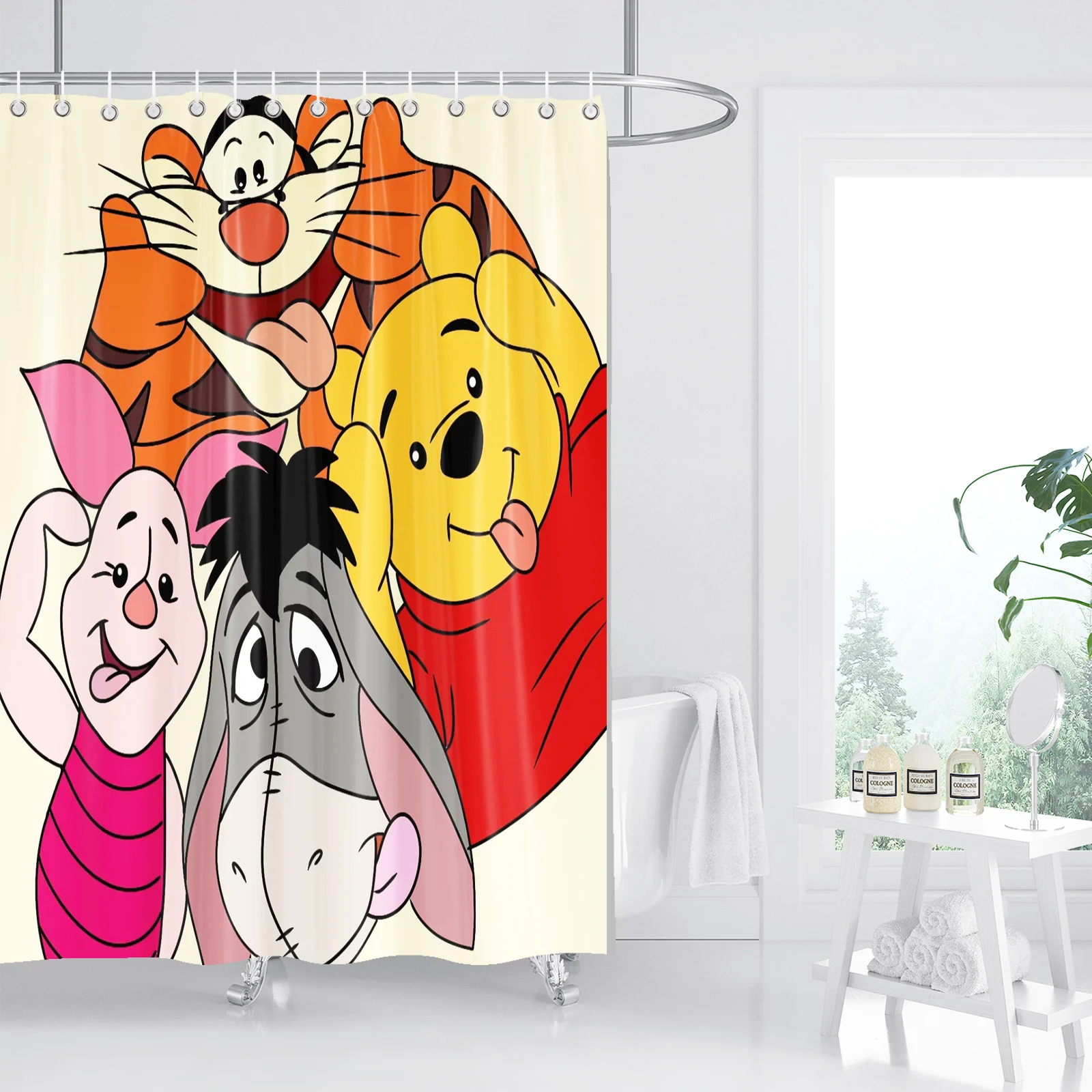 Winnie The Pooh Cartoon Cute Printed Anime Home Decor Bathroom Accessories Shower Curtain Waterproof 100% Polyester
Winnie The Pooh Cartoon Cute Printed Anime Home Decor Bathroom Accessories Shower Curtain Waterproof 100% Polyester