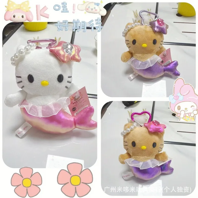 10cm Mermaid Rainbow Gradient Plush Hellokittys Bag Pendant Girl Cute Retractable Keychain Toy Decoration Children Birthday Gift
10cm Mermaid Rainbow Gradient Plush Hellokittys Bag Pendant Girl Cute Retractable Keychain Toy Decoration Children Birthday Gift