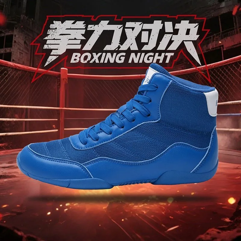 2026 New Boxing Shoes Men Women Black Red Sport Shoes Unisex Breathable Fighting Boots Couples Designer Wrestling Shoes
2026 New Boxing Shoes Men Women Black Red Sport Shoes Unisex Breathable Fighting Boots Couples Designer Wrestling Shoes
