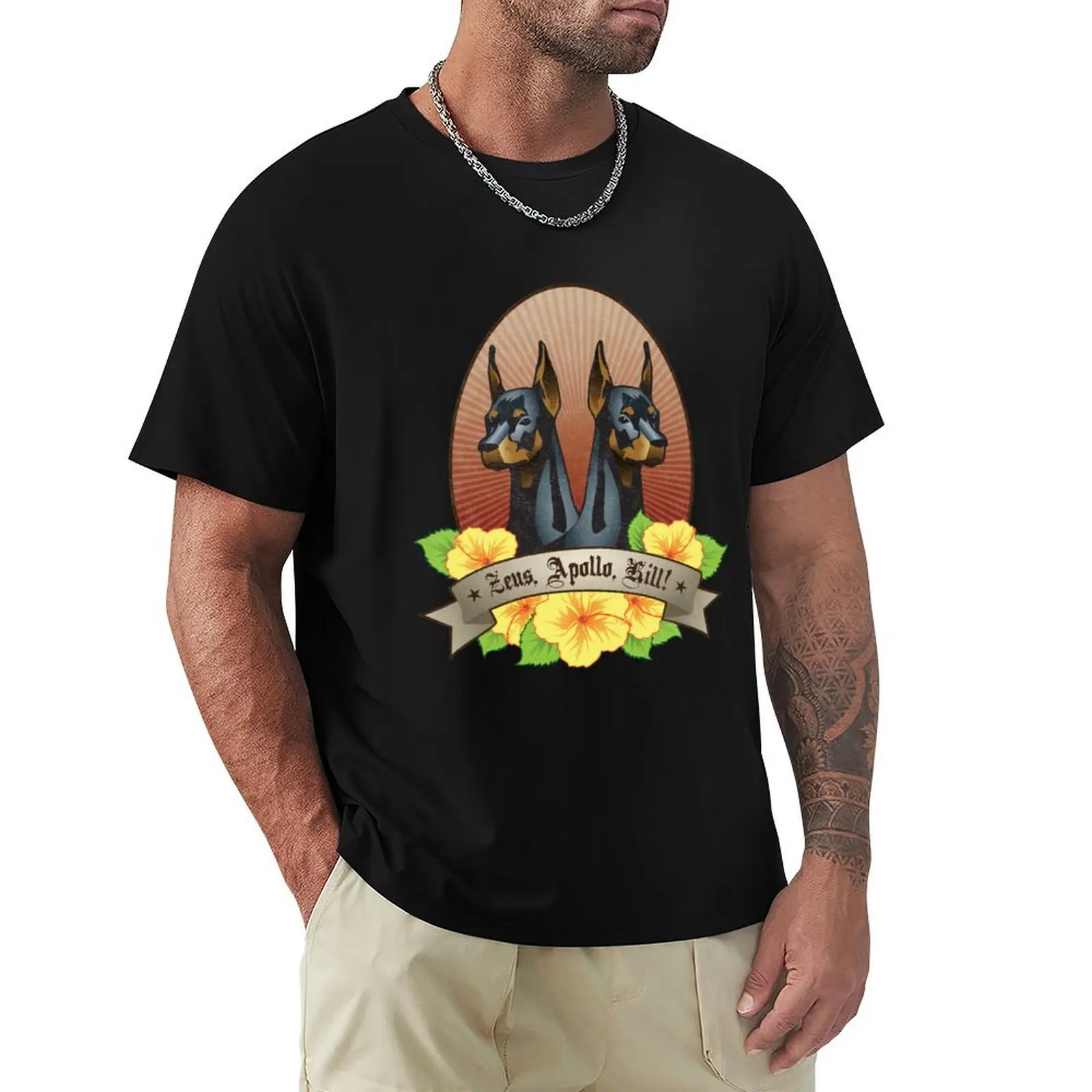 Zeus, Apollo, Kill! T-Shirt Graphic Print Short Sleeve T-Shirt
Zeus, Apollo, Kill! T-Shirt Graphic Print Short Sleeve T-Shirt