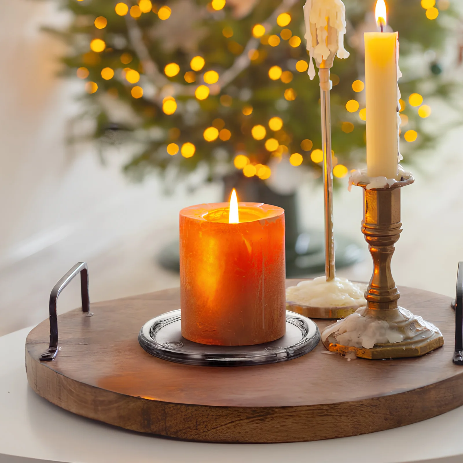 3Pcs Glass Holder Tray Round Decorative Plate Wedding Banquet Party Home Decoration Tea Light Candles Tray
3Pcs Glass Holder Tray Round Decorative Plate Wedding Banquet Party Home Decoration Tea Light Candles Tray