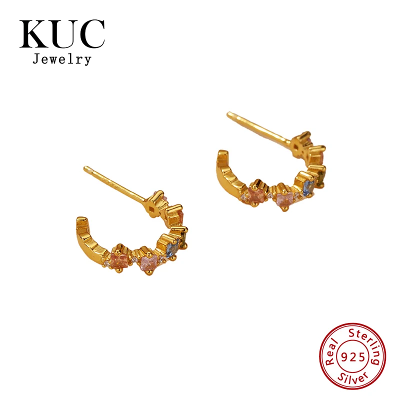 925 Sterling Silver 18K Gold Plated Square Princess Cut Cubic Zirconia Rainbow Trendy Hoop Fine Jewelry Earrings
925 Sterling Silver 18K Gold Plated Square Princess Cut Cubic Zirconia Rainbow Trendy Hoop Fine Jewelry Earrings