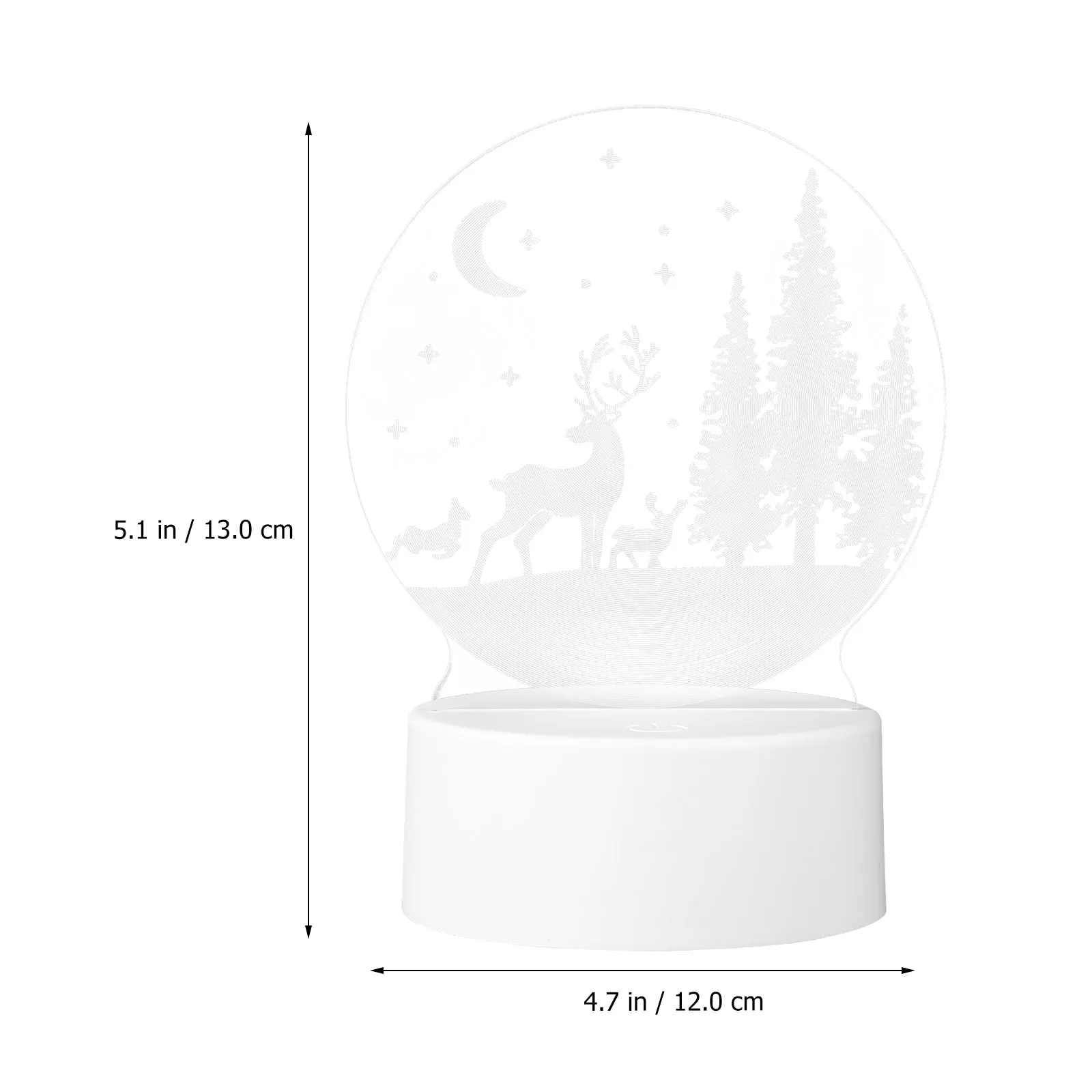 Xmas Lights Indoor 3d Night Gift Lovely Table Lamp Cartoon Chic Transparent LED Warm
Xmas Lights Indoor 3d Night Gift Lovely Table Lamp Cartoon Chic Transparent LED Warm