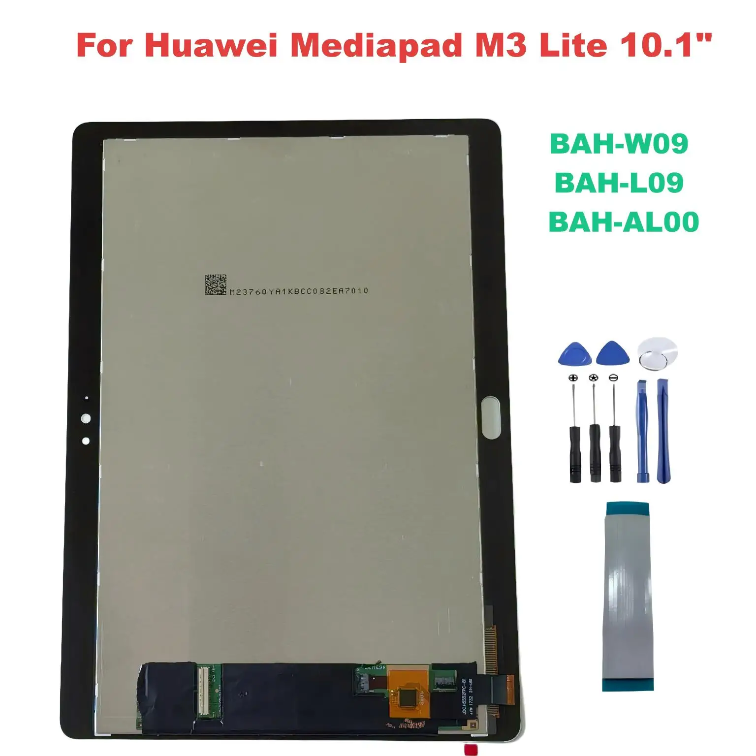 For Huawei Mediapad M3 Lite 10.1" BAH-AL00 BAH-L09 BAH-W09 LCD Display Touch Screen Digitizer Glass Assembly Repair
For Huawei Mediapad M3 Lite 10.1" BAH-AL00 BAH-L09 BAH-W09 LCD Display Touch Screen Digitizer Glass Assembly Repair