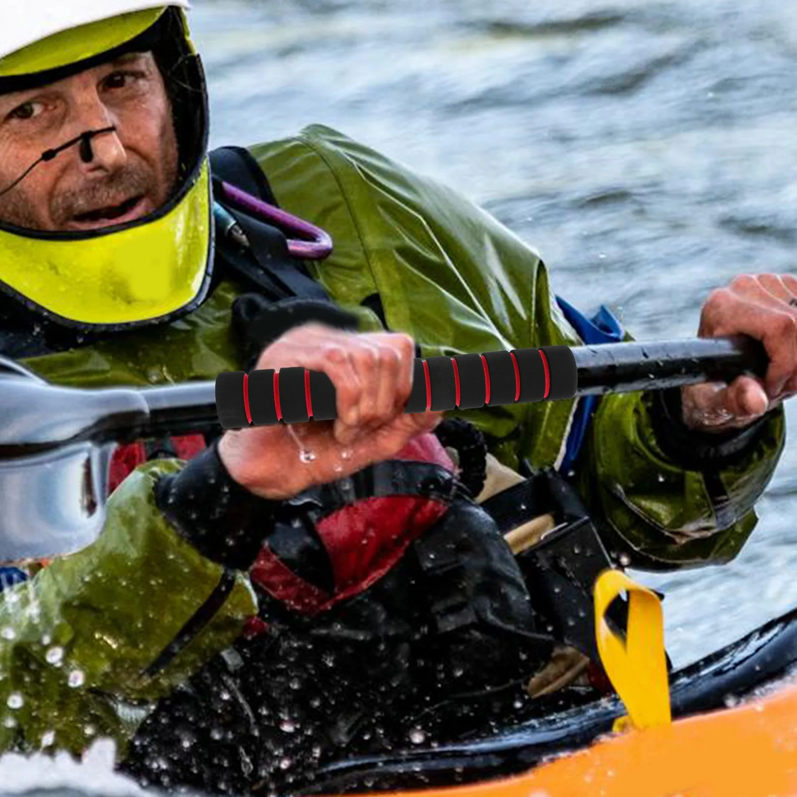 Kayak Paddle Grips Non-Slip 22CM Yellow Sponge Cover Hand Protection Long Paddle Rod Protector Accessories
Kayak Paddle Grips Non-Slip 22CM Yellow Sponge Cover Hand Protection Long Paddle Rod Protector Accessories