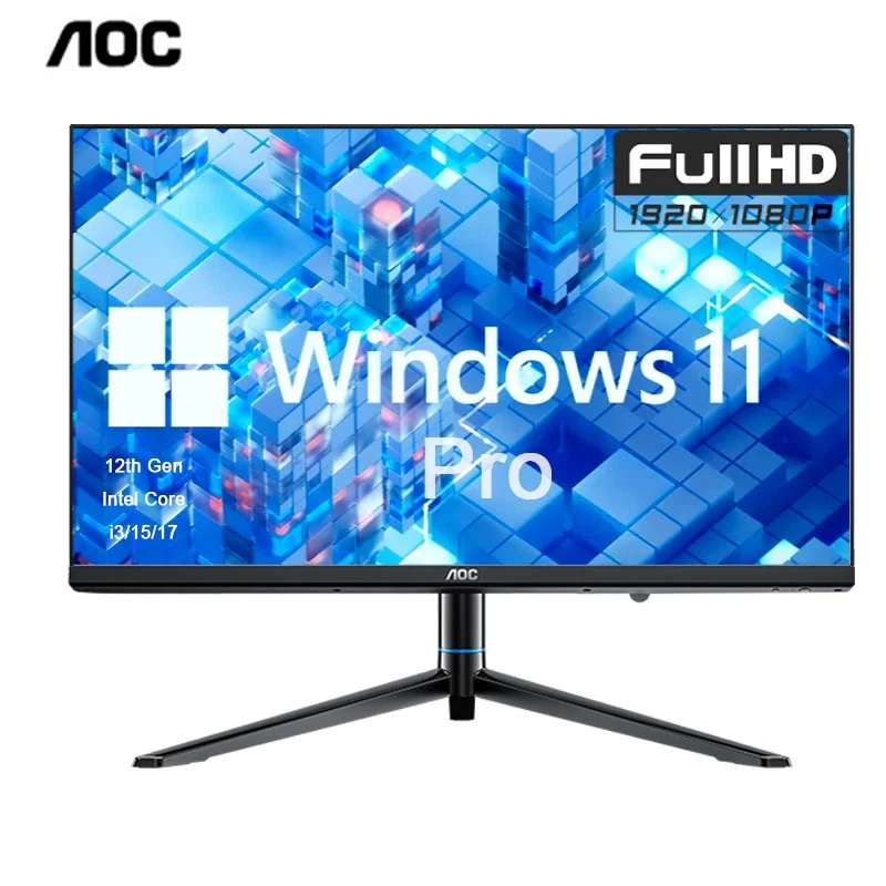 OEM AOC Brand All in One PC 24 Inch Core i7 1260P DDR4 16GB 512GB SSD Computer Set All in One PC with UPS Battery
OEM AOC Brand All in One PC 24 Inch Core i7 1260P DDR4 16GB 512GB SSD Computer Set All in One PC with UPS Battery