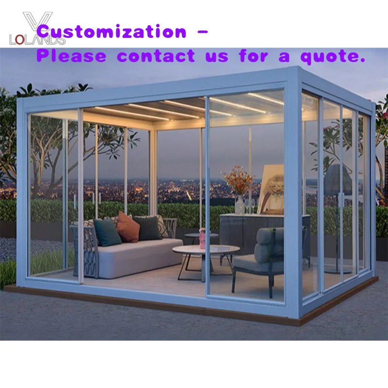 custom.Modern Aluminum Glass Room Sunroom Outdoor Prefabricated All-Year-Round Greenhouse
custom.Modern Aluminum Glass Room Sunroom Outdoor Prefabricated All-Year-Round Greenhouse