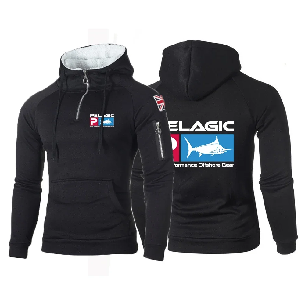 2023 New Men Pelagic Fishing Logo Hooded Hoodie Spring And Autumn Casual Jacket Pullover Fashion Outdoor Sports Fitness Clothing
2023 New Men Pelagic Fishing Logo Hooded Hoodie Spring And Autumn Casual Jacket Pullover Fashion Outdoor Sports Fitness Clothing