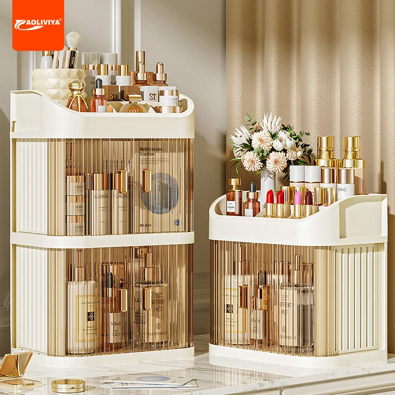 Aoliviya New Cosmetics Storage Box High Sense Desktop Storage Cabinet Dressing Table Skin Care Storage Box Desktop
Aoliviya New Cosmetics Storage Box High Sense Desktop Storage Cabinet Dressing Table Skin Care Storage Box Desktop