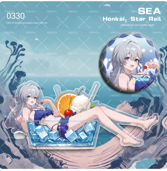 Japanese Anime Honkai:Star Rail Robin Acrylic Stand Figure Model Plate Cosplay Collection Desktop Decor Gifts WXH
Japanese Anime Honkai:Star Rail Robin Acrylic Stand Figure Model Plate Cosplay Collection Desktop Decor Gifts WXH