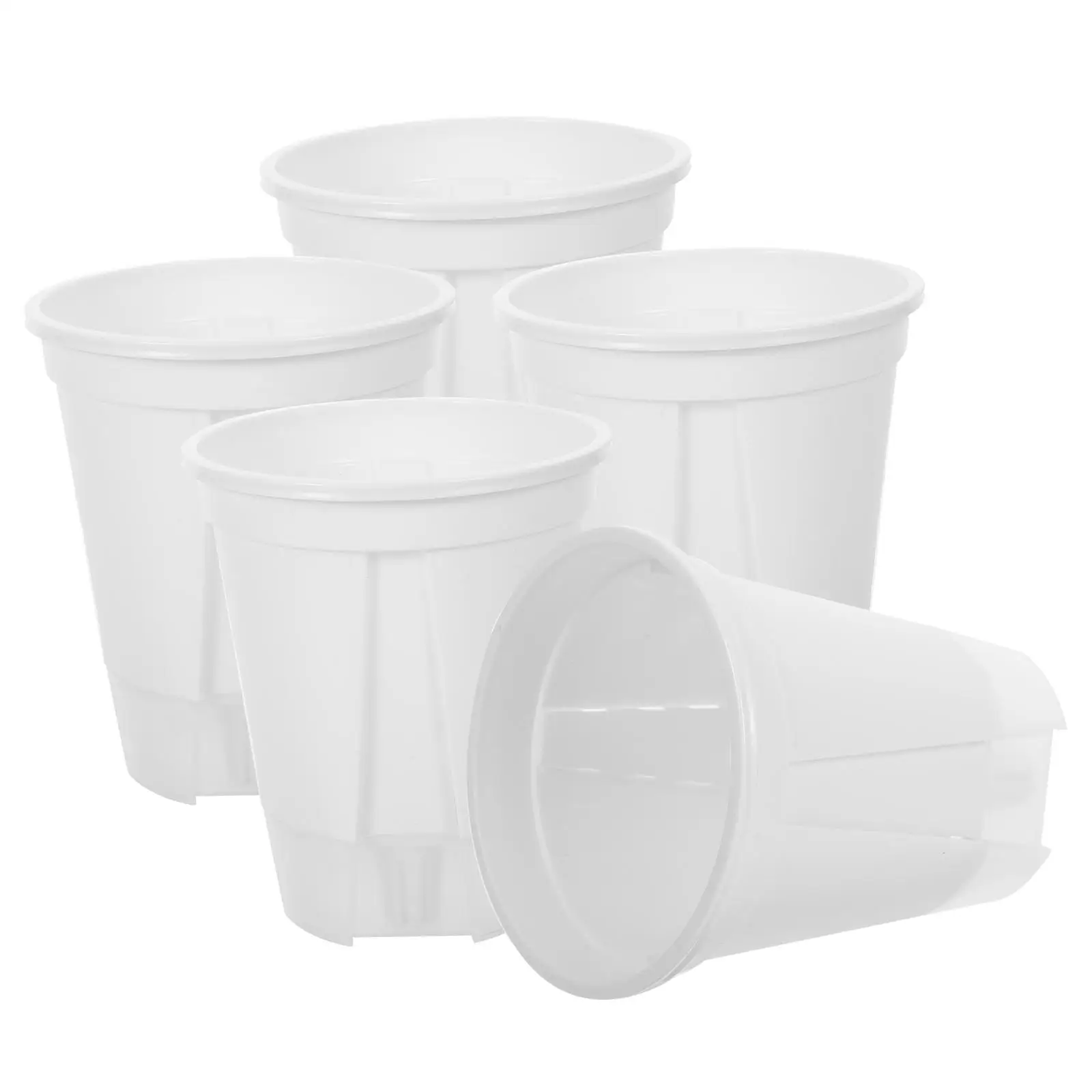 5 Pcs Self Watering Lazy Planters White Transparent Base 12x8 3x14cm Automatic Flower Pots Indoor Plants Home Office Balcony
5 Pcs Self Watering Lazy Planters White Transparent Base 12x8 3x14cm Automatic Flower Pots Indoor Plants Home Office Balcony
