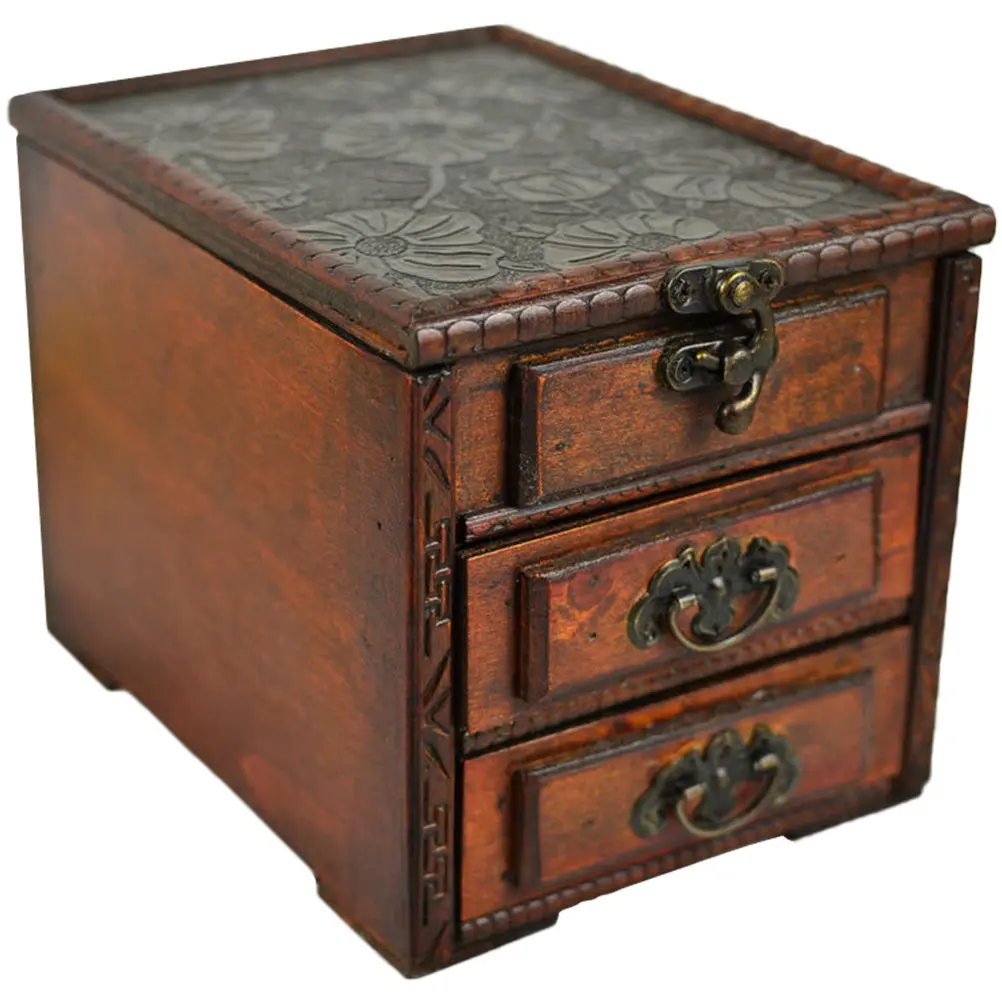 Wooden Jewelry Storage Case Retro Style Delicate Design Mirror Gift for Women Birthday Anniversary Mother's Day Christmas
Wooden Jewelry Storage Case Retro Style Delicate Design Mirror Gift for Women Birthday Anniversary Mother's Day Christmas